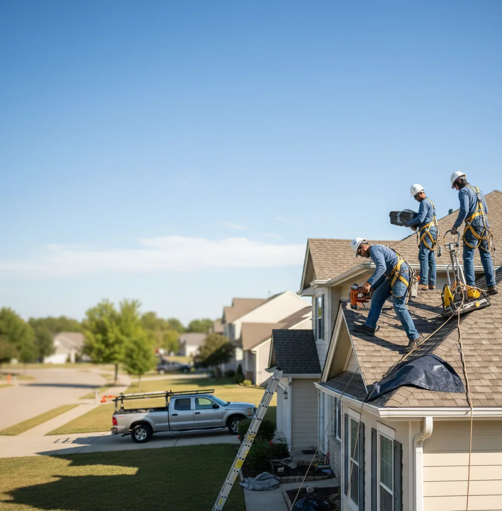 Roof Repair in Stephenson